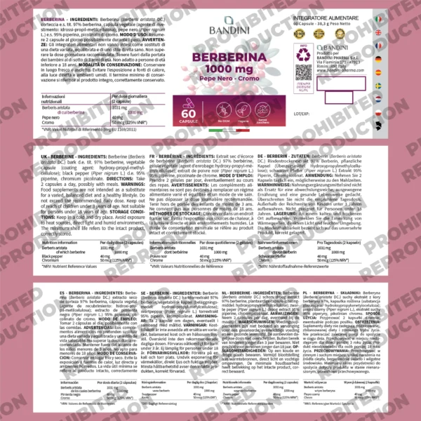Berberine supplement