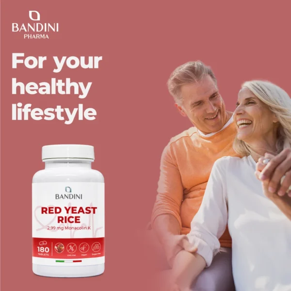 Red Yeast Rice - 180 Tablets - Image 2