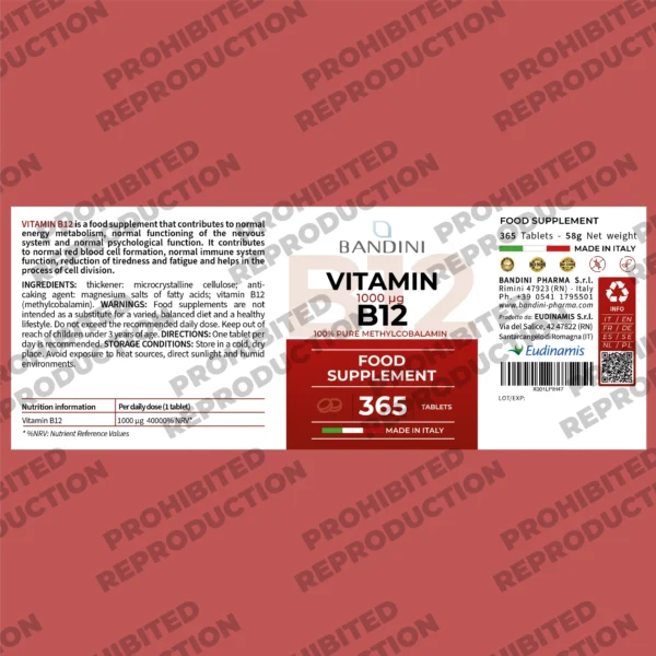 Vitamin B12 supplement