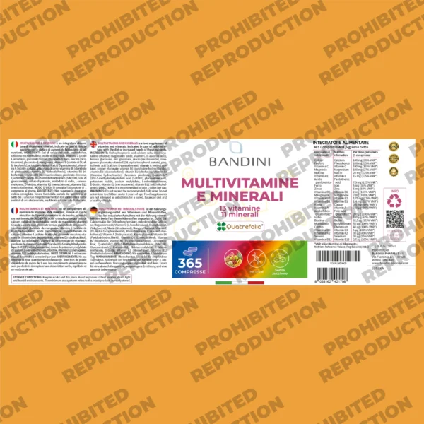 Multivitamin supplement