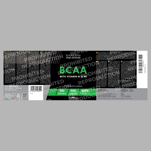 BCAA 500 supplement