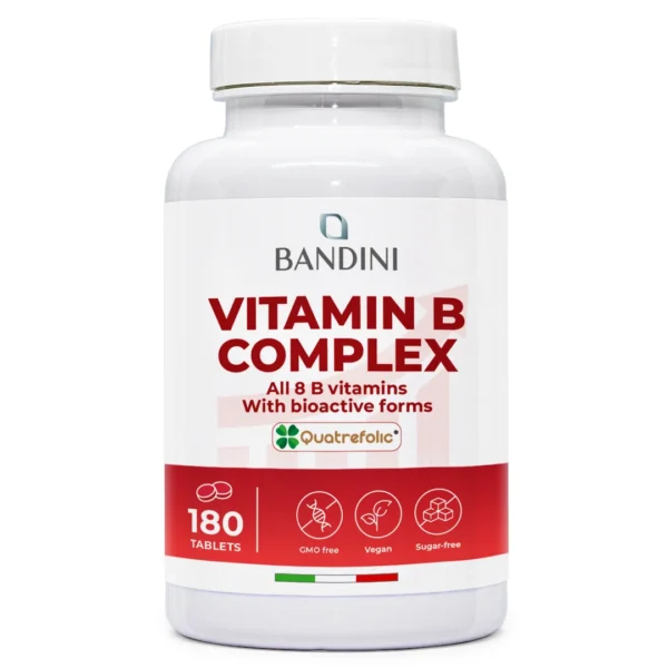 Vitamin B Complex – 180 Tablets