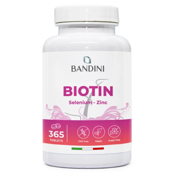 Biotin – 365 Tablets