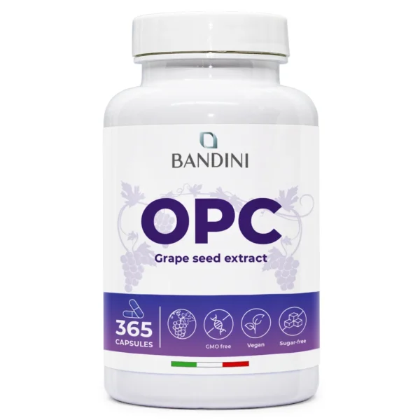 OPC Grape Seed Extract – 365 Capsules