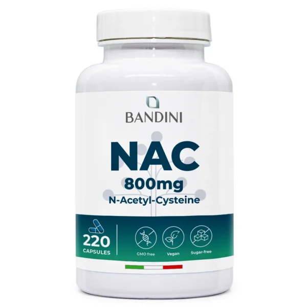 NAC N-Acetyl-Cysteine 800mg – 220 Capsules