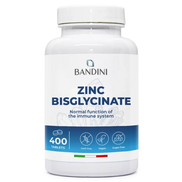 Zinc bisglycinate – 400 tablets