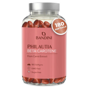 Beta Carotene 180 softgels BANDINI main