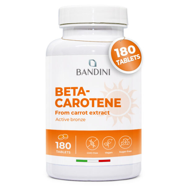 Beta-carotene – 180 tablets