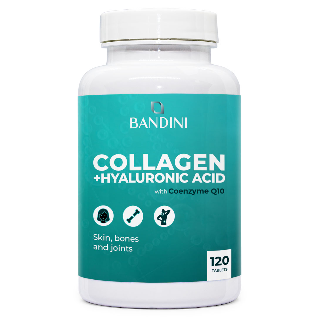 Collagen and Hyaluronic Acid – 120 tablets