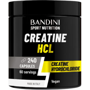 Creatine HCl 240 capsules BANDINI main