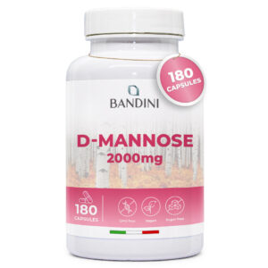 D mannose 180 capsules BANDINI main