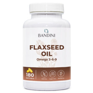 Flaxseed Oil 180 Softgels BANDINI main