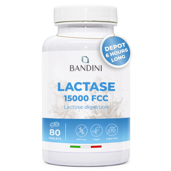 Lactase 15.000 FCC – 80 tablets