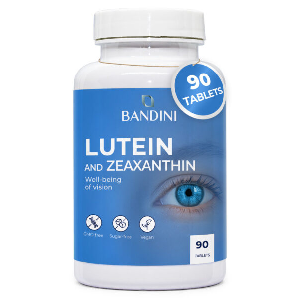 Lutein and Zeaxanthin – 90 tablets