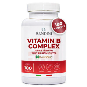 Vitamin B Complex 180 Tablets BANDINI main