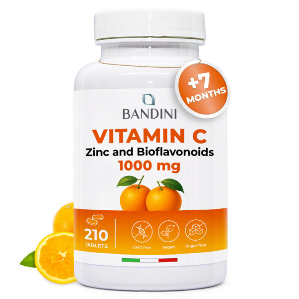 Vitamin C with Zinc – 210 tablets