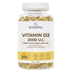 Vitamin D3 365 Softgels BANDINI main
