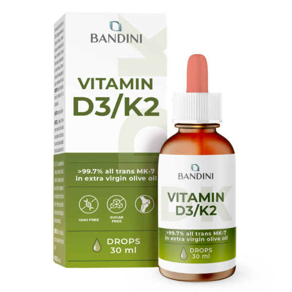 Vitamin D3+K2 drops – 30 ml